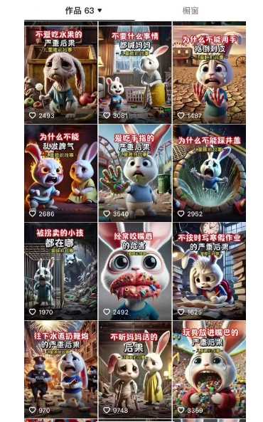 睡前故事起号技术，母婴号涨粉，70%女粉，*原创