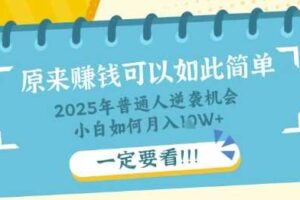 普通人逆袭机会：知识付费，小白也能月入过W，一定要看【揭秘】-麦资源网