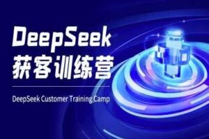 DeepSeek获客训练营-ai电商教程-麦资源网