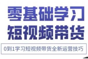 快手运营+高阶剪辑实战课，0到1学习短视频带货全新运营技巧-麦资源网