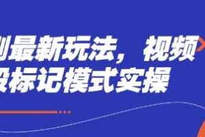 短剧最新玩法，视频多段标记模式实操-麦资源网