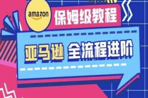 亚马逊保姆级全流程实操教程-跨境电商教程-麦资源网
