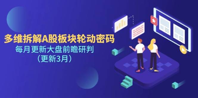 图片[1]-（14213期）多维拆解A股板块轮动密码，每月更新大盘前瞻研判（更新3月）