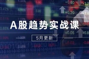 (14808期)A股趋势实战课:主力动向+政策红利,2025全年策略5月更新-麦资源网