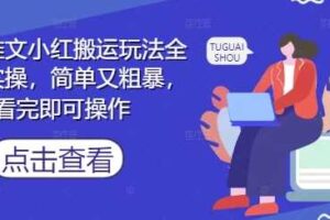 小说推文小红搬运玩法全流程实操，简单又粗暴，看完即可操作-麦资源网