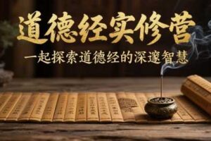 道德经实修营,一起探索道德经的深邃智慧-麦资源网