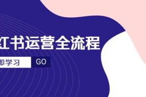 （14861期）小红书运营全流程，爆款选题文案，视频制作技巧，进阶达人宝典-麦资源网