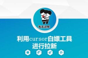 利用cursor白嫖工具进行拉新-麦资源网