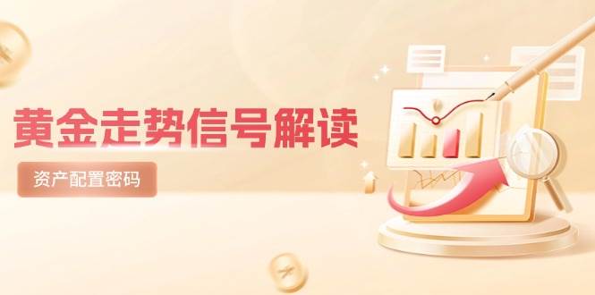 图片[1]-（14860期）黄金走势信号解读，避险逻辑+市场情绪，美股剧震后的资产配置密码