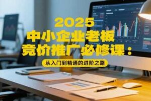 2025中小企业老板竞价推广必修课:从入门到精通的进阶之路-麦资源网