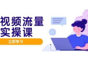 短视频流量实战班，人设打造内容优化，矩阵投放管控有序，助力流量变现路-麦资源网