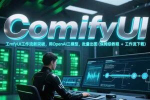 (15191期)ComfyUI工作流新突破,用OpenAI三模型,批量出图(保姆级教程+工作流下载)-麦资源网