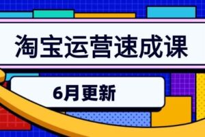 （15087期）淘宝运营速成课-6月，直通车六维玩法，引力魔方实操，三阶搜索爆破技术-麦资源网