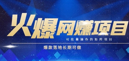 火爆全自动搬砖项目，可批量矩阵操作，*落地长期可做【揭秘】