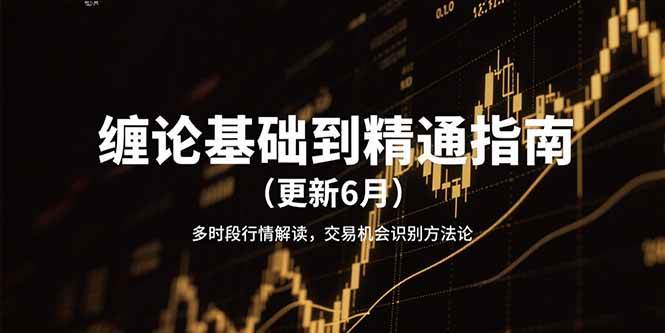 图片[1]-（15184期）缠论基础到精通指南（更新6月）多时段行情解读，交易机会识别方法论