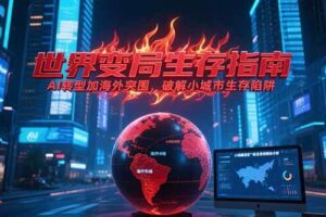 （15220期）付费文章《世界变局生存指南，AI转型加海外突围，破解小城市生存陷阱》-麦资源网