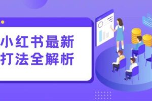 （15017期）小红书最新打法线下课：笔记生产+评论运营，打造标准化流量增长引擎-麦资源网