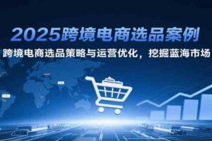 2025跨境电商选品案例，跨境电商选品策略与运营优化，挖掘蓝海市场-麦资源网