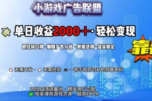 （15332期）抖音小游戏，日收益2000+暴利逆袭-麦资源网