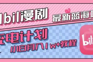 （15437期）最新蓝海项目，B站充电计划，小白也能月入1w+-麦资源网