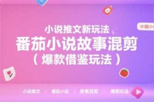 小说推文新玩法，番茄小说故事混剪（爆款借鉴玩法）-麦资源网