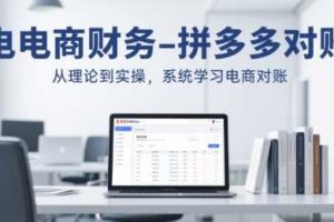 电商财务-拼多多对账，从理论到实操，系统学习电商对账-麦资源网