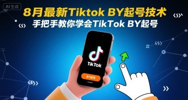 8月*Tiktok搬运起号技术，手把手教你学会TikTok搬运起号