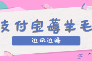 用支付宝边玩边赚！记账发圈薅羊毛攻略，每月稳赚50-200元（亲测到账）-麦资源网