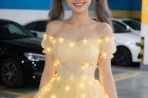 AI发光短裙美女舞蹈视频制作教学，视频教程+提示词(含绘图词、动作词)-麦资源网