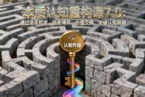 (16218期)本质认知重构课7.0:通过语言哲学、信息博弈、价值交换,突破认知局限-麦资源网