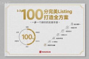 100分完美Listing打造全方案，想要完美listing必须是需要一步一个脚印的-麦资源网