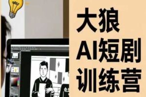 大狼AI短剧训练营-短剧课程（更新中）-麦资源网