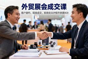 （16356期）外贸展会成交课，含目标制定、客户邀约、现场成交，系统化SOP提升参展ROI-麦资源网