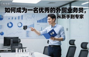 如何成为一名*的外贸业务员，从新手到专家