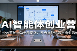 AI智能体创业营：聚焦企业AI落地，助全员提效，开启智能运营与商业思维突破-麦资源网