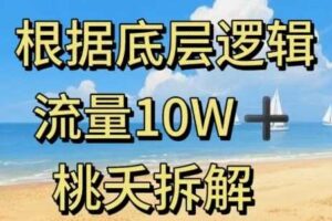 据底层逻辑，流量10W+，以安全知识科普为例-麦资源网