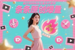 美女视频搬运去重技术教学，条条原创爆量-麦资源网