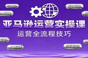 亚马逊运营实操课,选品策略,选品重点、广告最新打法、大促细节优化等(更新10月)-麦资源网