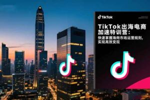 （16535期）TikTok出海电商加速特训营：快速掌握海外市场运营规则，实现高效变现-麦资源网