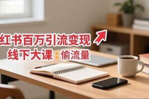 (16661期)小红书百万引流变现-11月线下大课:分享从0到百万引流路径,手把手教偷流量、拿结果-麦资源网