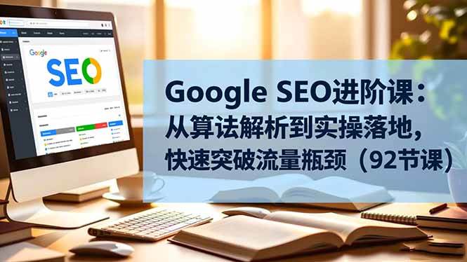 图片[1]-（16576期）Google SEO进阶课：从算法解析到实操落地，快速突破流量瓶颈（92节课）