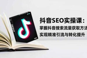 （16514期）抖音SEO实战引流课：掌握抖音搜索流量获取方法，实现精准引流与转化提升-麦资源网