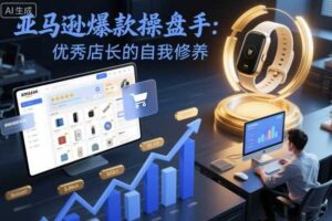亚马逊爆款操盘手:优秀店长的自我修养-麦资源网