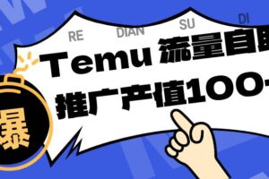 （16636期）专注于Temu、商家提供精准曝光浏览量，助力店铺排名提升和转化。单机日收入80~130-麦资源网