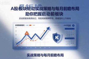 A股板块轮动实战策略与每月前瞻布局，助你把握启动前板块，规避风险，实现稳健盈利-麦资源网
