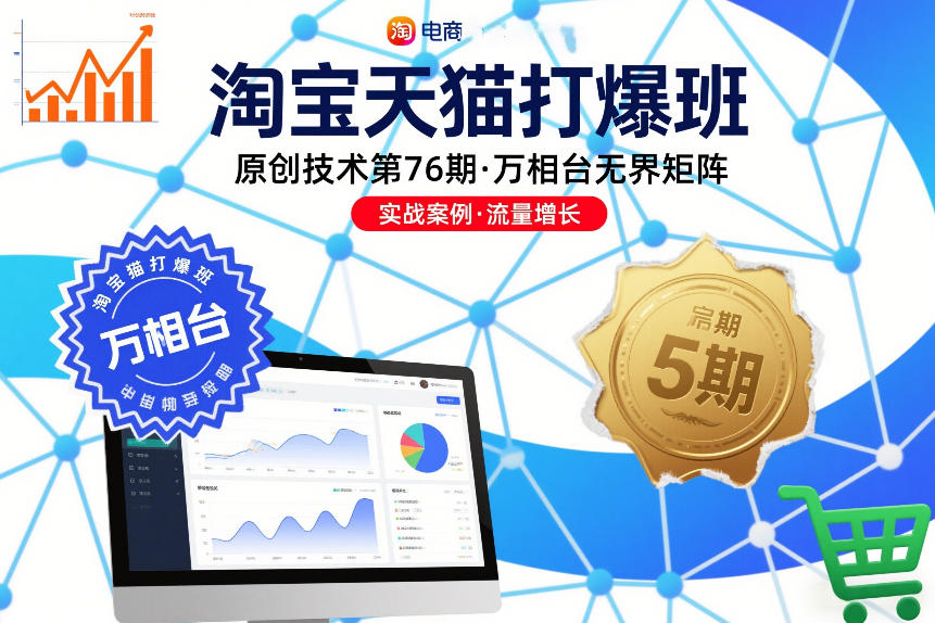 淘宝天猫打爆班原创技术第76期，万相台*矩阵