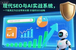 现代SEO与AI实战系统，一个能真正为企业带来长期价值的SEO战略（英语+中文字幕）-麦资源网
