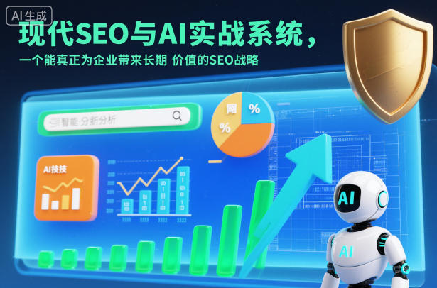 现代SEO与AI实战系统，一个能*为企业带来长期价值的SEO战略（英语+中文字幕）