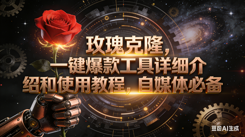 图片[1]-（16792期）玫瑰克隆工具，自媒体必备，一键爆款工具详细介绍和使用教程