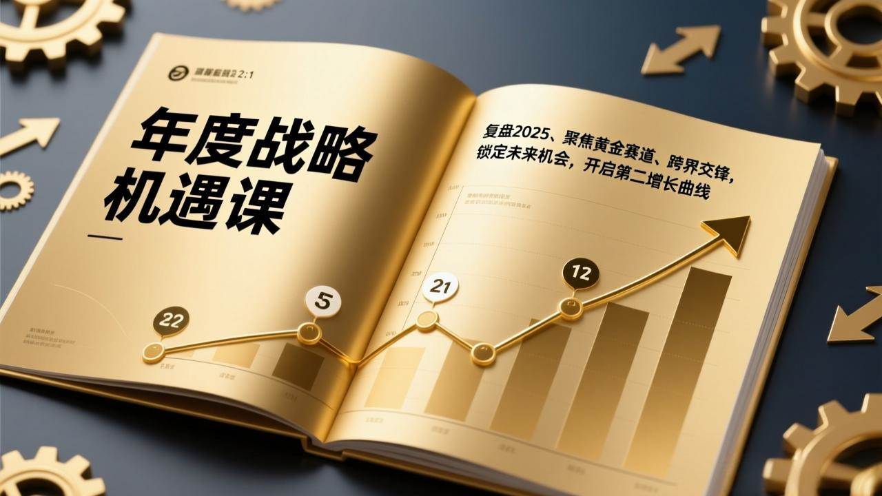 图片[1]-（17077期）年度战略机遇课，复盘2025、聚焦黄金赛道、跨界交锋，锁定未来机会，开启第二增长曲线